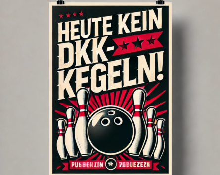 Kein Kegeln